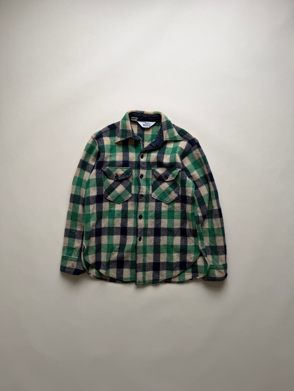 Vintage 90's Woolrich Wool Flannel button up Shirt